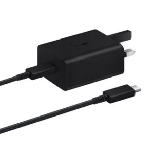 شارژر دیواری 45 وات سامسونگ مدل EP-TA845 به همراه کابل تبدیل USB-C یک متری